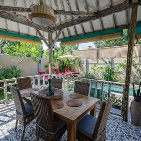 Scallywags Joglo Villa Gili Air Exterior foto